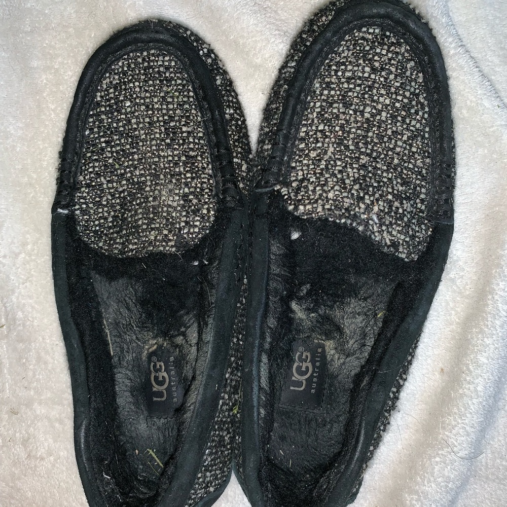 Sparkly ugg moccasins